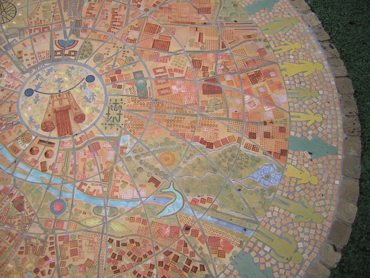 Bodenmosaik München